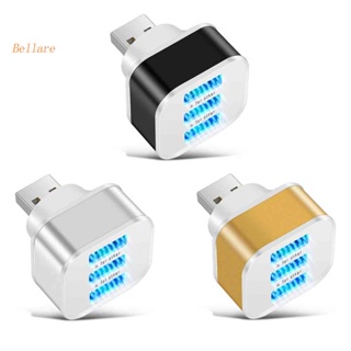 2023 อะแดปเตอร์ฮับ USB2.0 3 พอร์ต พร้อมไฟแสดงสถานะ LED [Bellare.th]