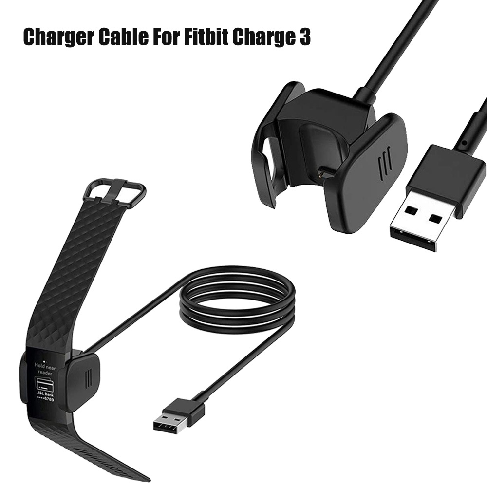 อะแดปเตอร์สายชาร์จ USB สําหรับ Fitbit Charge 2 3 4 Base