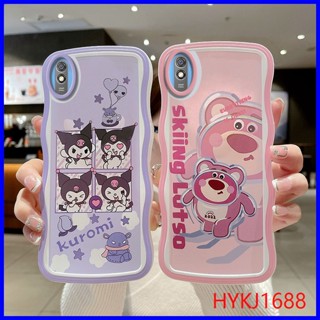 เคสโทรศัพท์มือถือ tpu แบบนิ่ม ลายหยัก สําหรับ Redmi 9A