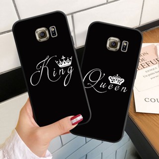 เคสโทรศัพท์มือถือ ซิลิโคนนิ่ม ลาย King สําหรับ Samsung Galaxy S6 S7 edge Plus