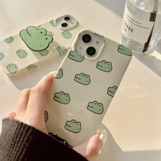 เคสโทรศัพท์มือถือแบบแข็ง ลายหนังจระเข้ พร้อมขาตั้ง สําหรับ Iphone 11 12 12Pro 12ProMax 13 13Pro 13ProMax 14 14Pro 14Plus 14ProMax