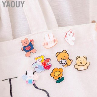 Yaouy Cute Pins Exquisite Fashion Cartoon Acrylic Girl Brooch Clothes Bag Pendant Badge Pin Decoration