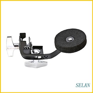 SELAN Snare Drum Muffler Mute Silencer Metal Portable Parts Clamp on Tone Control Muffler Internal Tone Control Drum Acc