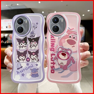 เคสโทรศัพท์มือถือ tpu แบบใส ลายการ์ตูนหมี สําหรับ Vivo Y16 4G Y16 Y15 Y17 Y19 Y20 Y22 TYXT