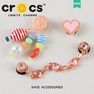 jibbitz crocs charms กระดิ่งลมน่ารัก โลหะ ปุ่มจิ๊บบิทซ์ ตัวติดรองเท้า crocs