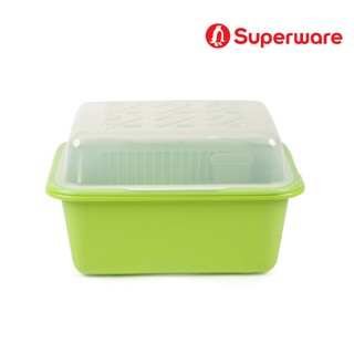 ชั้นวางอุปกรณ์ในครัว Srithai Superware ที่คว่ำจานพร้อมฝา  รุ่น B-100