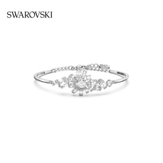 [เคาน์เตอร์ของแท้] พร้อมส่ง Swarovski สร้อยข้อมือ GEMA ของขวัญ เครื่องประดับ ลายดอกไม้ หรูหรา สําหรับผู้หญิง