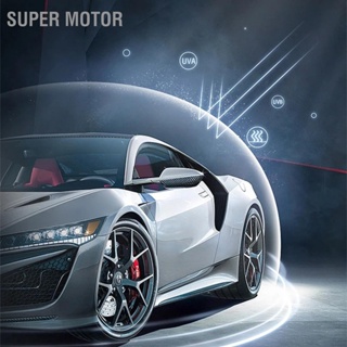 Super Motor Universal Car ฝาครอบโปร่งใสกันน้ำกันฝุ่นน้ำหนักเบา UV Protection บางแบบพกพา Rain Cover สำหรับรถยนต์