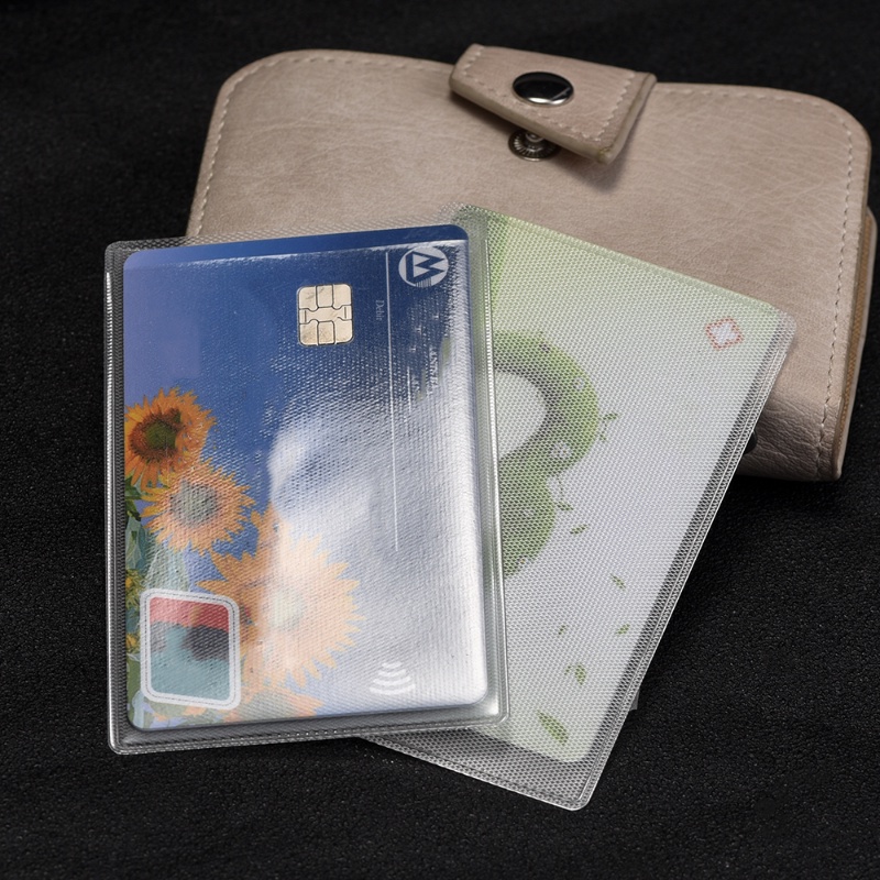 10 ชิ้น กันน้ํา PVC ใส ที่ใส่บัตรประชาชน / เคสใส่บัตร พลาสติก ป้องกัน ปลอกการ์ดแม่เหล็ก ราคา ถูกที่สุด ดีลบีเคเค แกลเลอรีภาพที่ 6