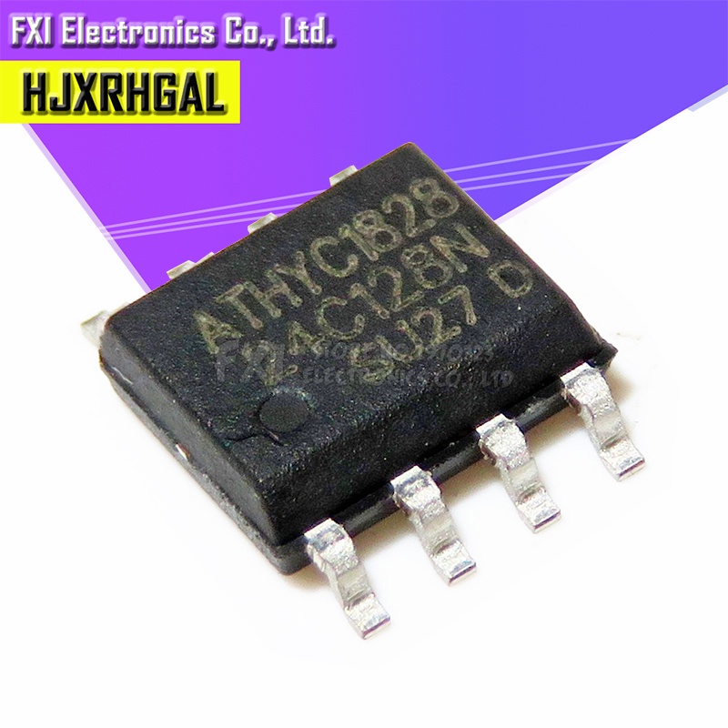 10PCS AT24C128N 24C128N 24C128 AT24N128 SOP-8 EEPROM SERIAL EEPROM 128K (16K x 8) 2WE 1.7V ใหม่