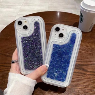 เคสโทรศัพท์มือถือ ซิลิโคนนุ่ม Tpu ใส แต่งกลิตเตอร์ ระยิบระยับ สําหรับ Iphone 14 Pro Max 13 12 Pro Max 14 Plus