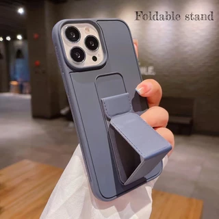 สําหรับ iPhone Air 17 Pro Max 16 Pro 15 14 15 14 13 12 mini 11 Xs Max XR 7 8 6S Plus SE เคสโทรศัพท์แม่เหล็กดีลักซ์ พร้อมขาตั้ง, เคสโทรศัพท์ สายรัดข้อมือ