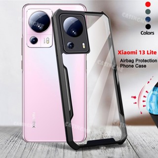 เคสโทรศัพท์มือถือแบบแข็ง คริสตัลใส กันกระแทก สําหรับ Xiaomi 13Lite 13 13Lite 12T Pro 12 Lite 4G 5G 2023