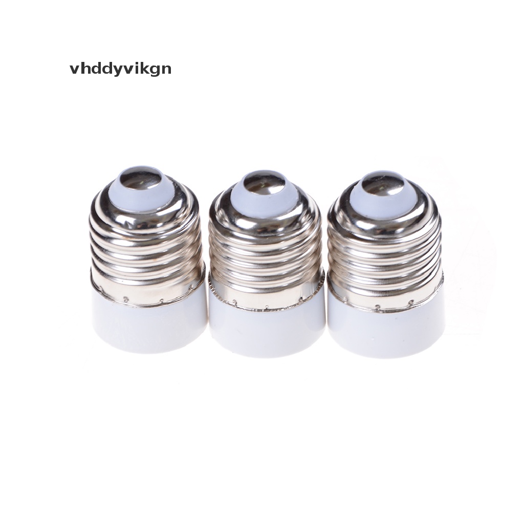 Vhdd E27 เป็น E14 ฐานหลอดไฟ LED ขั้วต่ออะแดปเตอร์แปลงซ็อกเก็ต
ใหม่ อะแดปเตอร์ซ็อกเก็ตแปลงฐานหลอดไฟ 