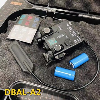 ไฟฉายเลเซอร์ DBAL-A2 20 มม. แสงสีขาว สีเขียว สําหรับกลางแจ้ง