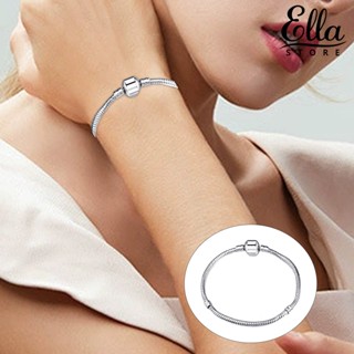 Ellastore123 สร้อยข้อมือลูกปัด ขนาดใหญ่ 3 มม. แวววาว เครื่องประดับ สําหรับงานปาร์ตี้ DIY