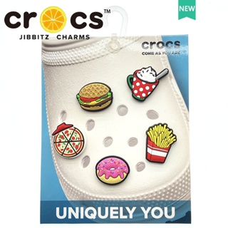 Crocs jibbitz charms หัวเข็มขัดรองเท้า รูรองเท้า ดอกไม้ DIY อุปกรณ์เสริมหมวกกันน็อค อุปกรณ์เสริมรองเท้า