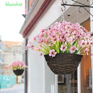 BLUEVELVET Artificial Flowers Plastic Crafts Bouquet Home Decor Outdoor No Fade Artificial Plants