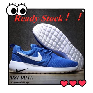 Qu230316 มาใหม่!(พร้อมส่ง รองเท้าผ้าใบ รองเท้าบาสเก็ตบอล N8866k Roshe Run สีฟ้า สําหรับผู้ชาย ผู้หญิง เหมาะกับการวิ่ง เล่นกีฬาบาสเก็ตบอล