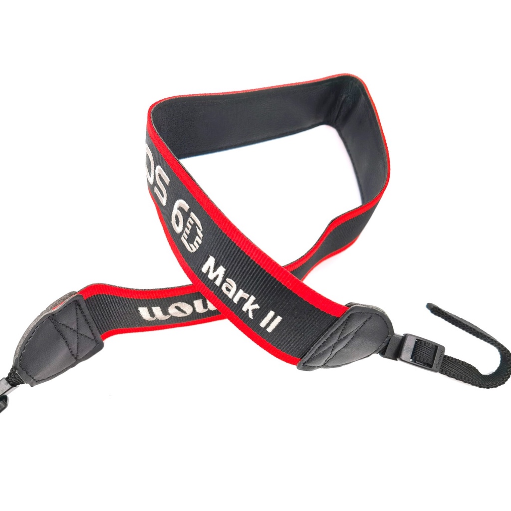 1pcs สายคล้องคอสําหรับ Canon SLR กล้องสําหรับ EOS 6D 5D2 5D3 60D 70D 80D 90D 5D4 6D2 7D2 5D Mark II 