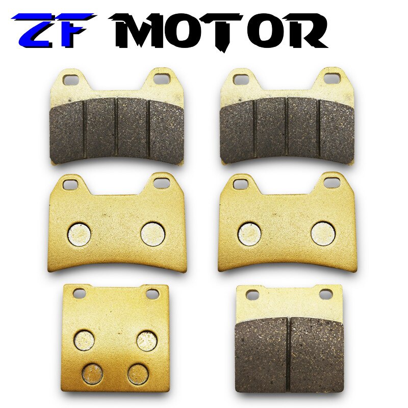 ผ้าเบรกหน้า และหลังรถจักรยานยนต์ สําหรับ SUZUKI GSX 400 GSX400 FSV FSK1 GK7B Inazuma 2000 GSX 1200 G