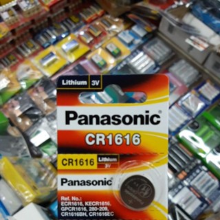 ถ่าน ถ่าน Panasonic CR1616 3V สีแดง จำนวน 1ก้อน ของแท้บริษัท