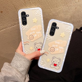 เคสมือถือ TPU แบบนิ่ม ลายการ์ตูนหมีน่ารัก กันตก สําหรับ Samsung Galaxy M14 5G