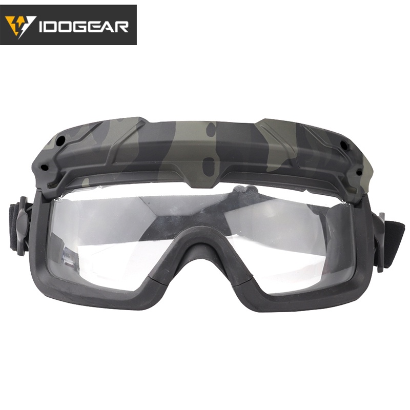Idogear แว่นตายุทธวิธี สําหรับหมวกกันน็อค สไตล์ OC แว่นตาป้องกันทหาร ป้องกันหมอก 6904