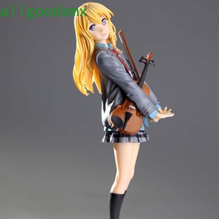 Allgoods ตุ๊กตาฟิกเกอร์การ์ตูน Kaori Miyazono Your Lie In April April Action Figures ของเล่นสําหรับเด็ก