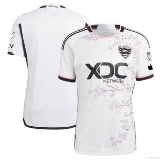 2023-2024 MLS D.C. เสื้อยืดกีฬา แขนสั้น ลายทีมชาติฟุตบอล United Jersey พลัสไซซ์