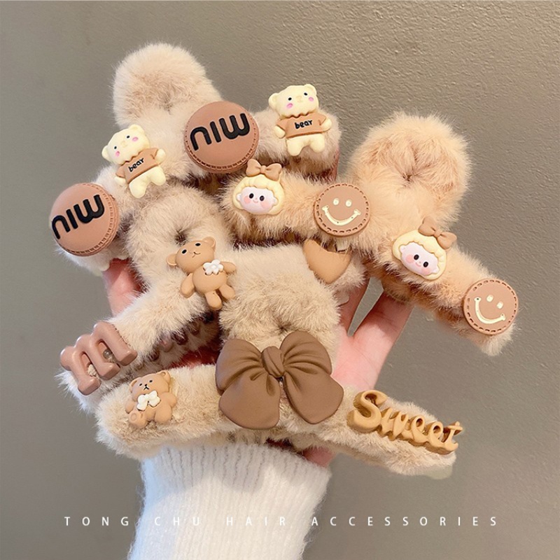 กิ๊บติดผม รูปตุ๊กตาปลาฉลาม ขนาดใหญ่ เข้ากับทุกการแต่งกาย แฟชั่นสไตล์เกาหลี สําหรับผู้หญิง