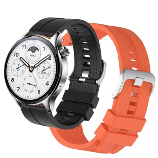 สายนาฬิกาข้อมือ ซิลิโคนนิ่ม สําหรับ Xiaomi Watch S1 Pro Smart Watch Sport แบบเปลี่ยน สําหรับ Xiaomi Watch S1 Pro