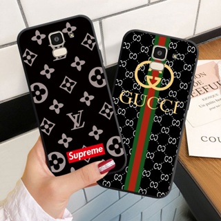 เคสโทรศัพท์มือถือ ซิลิโคนนิ่ม ลายแบรนด์อินเทรนด์ สําหรับ Samsung Galaxy J4+ J6+ J4 J6 Plus J2 Pro J8 2018