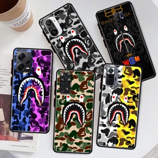 เคสโทรศัพท์มือถือ ซิลิโคน TPU กันกระแทก ลาย BAPE แฟชั่นสตรีท สําหรับ Xiaomi Redmi 9C NFC 9 9A 9T