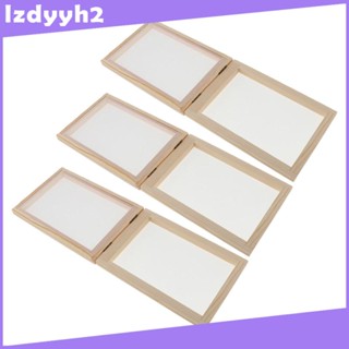 [Lzdyyh2] Paper Making Papermaking Mould Frame Screen Tools Paper Handcraft