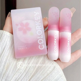 [Spring Limited Edition] ลิปสติก โคลน ขนาดเล็ก ลายดอกซากุระ|ลิปสติก เนื้อแมตต์ กํามะหยี่ ไวท์เทนนิ่ง