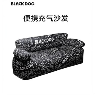 Blackdog โซฟาเป่าลมลําลอง 300 กก. สําหรับตั้งแคมป์กลางแจ้ง