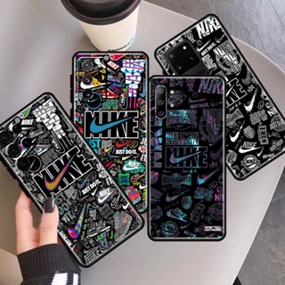 เคสโทรศัพท์มือถือ ซิลิโคน TPU กันกระแทก ลายศิลปะ NIKE แฟชั่น สําหรับ Samsung A02S A11 A12 4G 5G A20 A30 A20S