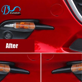 【High quality】for Mazda 3 Axela 2017 Front Fog Light Eyebrow Cover Trim Sticker Daytime Running Light Decoration Covers