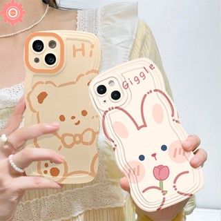 เคสโทรศัพท์มือถือ แบบนิ่ม ลายการ์ตูนหมี และกระต่ายน่ารัก สําหรับ Redmi 12C A1 10 9 10A 10C 9T 9A A1+ 9C POCO X3 NFC Pro M3 Note 11 10 8 9 10s 11s 11Pro 9s 10Pro Max Mi 11T Pro ปกอ่อน