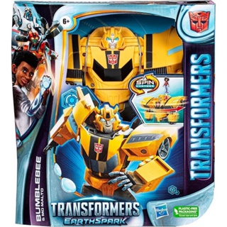 Transformers Bumblebee Mo EarthSpark Malto Spin Changer Hasbro Figure NEW