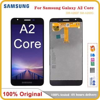 ของแท้ อะไหล่หน้าจอสัมผัส LCD สําหรับ Samsung Galaxy A2 Core A260 Galaxy A2 Core A260F A260G