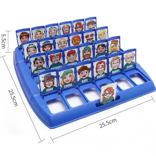BHQ Guess Who เกมกระดาน การฝึกความจำ เกมทายตัวละคร เดาสิว่าฉันเป็นใคร