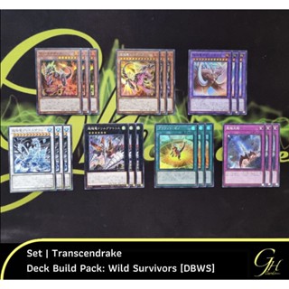 Yugioh [DBWS-SET01] Transcendrake Set from Deck Build Pack: Wild Survivors