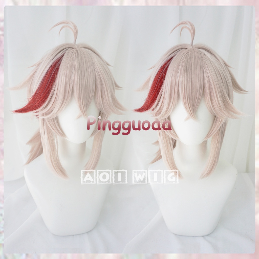 【AOI】Genshin Impact Kazuha Wig Cosplay Professional Props High Quality Heat Resistant Synthetic Wigs
