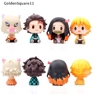 Goldensquare ฟิกเกอร์ Demon Slayer Kamado Tanjirou Nezuko Agatsuma Zenitsu สําหรับตกแต่งบ้าน 4 ชิ้น ต่อชุด