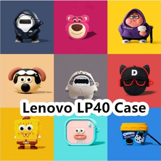 【imamura】เคสหูฟัง แบบนิ่ม ลายการ์ตูน สําหรับ Lenovo LP40