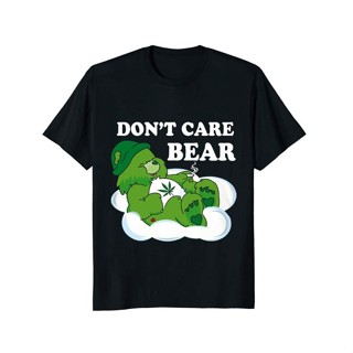 ขายเสื้อยืดลําลอง แขนสั้น พิมพ์ลาย I Dont Care Bear เข้ากับทุกการแต่งกาย สไตล์คลาสสิก สําหรับผู้ชาย 745638（S-5XL）