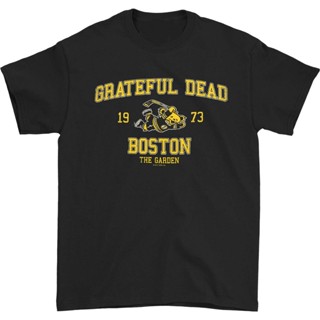 เสื้อยืดแขนสั้นเสื้อยืด พิมพ์ลาย Grateful Dead - Boston The Garden สไตล์เกาหลีS-5XL