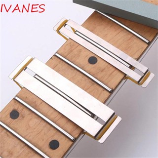 IVANES Durable Polishing Gasket DIY Sanding Stone Protector Finger Plate Luthier Tool Guitar Accessories Musical Instruments Guitar Bass Metal Guitar Fret Wire Radian Polishing